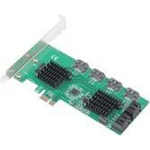 InLine Schnittstellenkarte, 8x SATA 6Gb/s Controller, PCIe 2.0 (PCI-Express) (76617K)