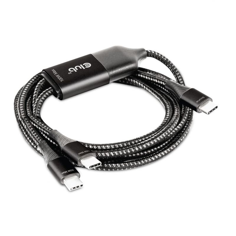 CLUB3D-CAC-1527-cavo-USB-183-m-USB-C-2-x-USB-C-Nero