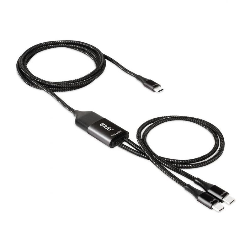 CLUB3D-CAC-1527-cavo-USB-183-m-USB-C-2-x-USB-C-Nero