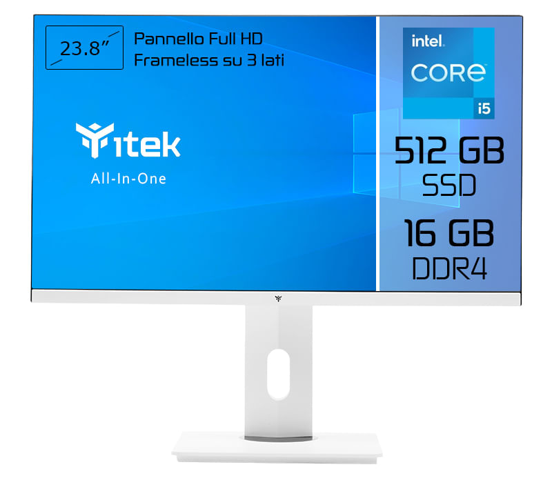 itek-ITPCOAW24I516G5S-All-in-One-PC-Intel-Core-i5-i5-11400-605-cm--23.8---1920-x-1080-Pixel-16-GB-DDR4-SDRAM-512-GB-SSD-PC-All-in-one-Wi-Fi-5--802.11ac--Bianco