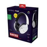 Trust-GXT-491W-FAYZO-Auricolare-Con-cavo-e-senza-cavo-A-Padiglione-Giocare-USB-tipo-C-Bluetooth-Nero-Bianco