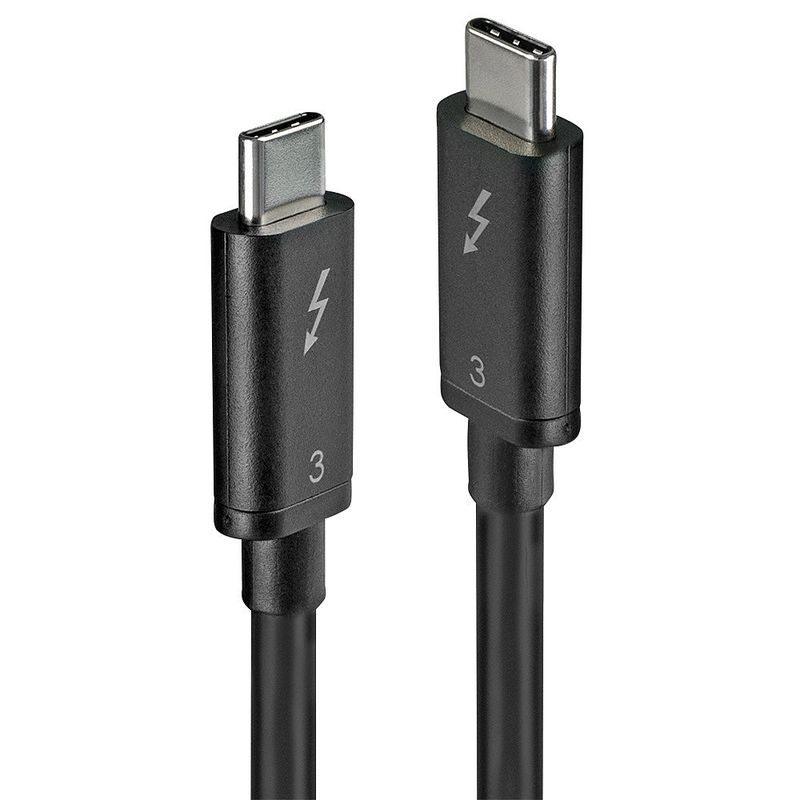 Lindy-41558-Cavo-Thunderbolt-08-m-Nero