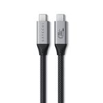 Satechi-ST-YU4120M-cavo-USB-12-m-USB4-Gen-2x2-USB-C-Nero