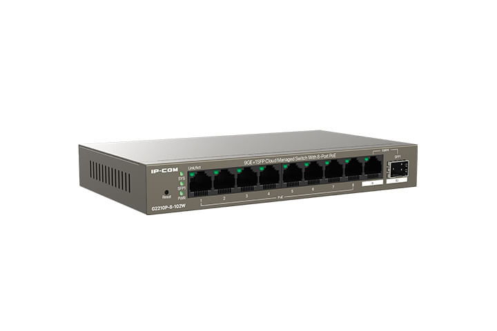 IP-COM-Networks-G2210P-8-102W-switch-di-rete-Gestito-Gigabit-Ethernet--10-100-1000--Supporto-Power-over-Ethernet--PoE-