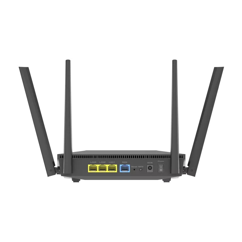 ASUS-RT-AX52-AX1800-AiMesh-router-wireless-Gigabit-Ethernet-Dual-band--2.4-GHz-5-GHz--Nero