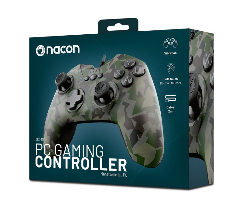 NACON-GC-100-Forest-Camo-Mimetico-USB-Gamepad-PC