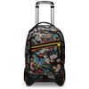 Zaino-Trolley-Sganciabile-Seven-Jack-3-in-1-Rosso