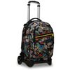 Zaino-Trolley-Sganciabile-Seven-Jack-3-in-1-Rosso