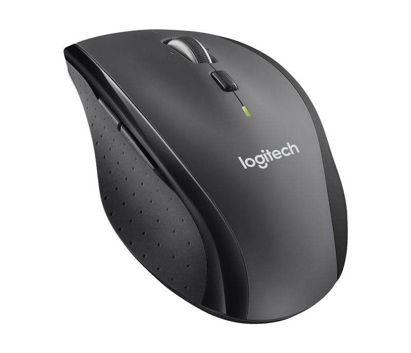 Logitech-705-Marathon-Mouse-Wireless-Ricevitore-USB-Unifying-24-GHz-1000-DPI-5-Pulsanti-Programmabili-Durata-Batteria-di-3-Anni-Compatibile-con-PC-Mac-Laptop-Chromebook---Nero