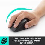 Logitech-705-Marathon-Mouse-Wireless-Ricevitore-USB-Unifying-24-GHz-1000-DPI-5-Pulsanti-Programmabili-Durata-Batteria-di-3-Anni-Compatibile-con-PC-Mac-Laptop-Chromebook---Nero