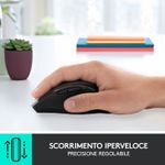 Logitech-705-Marathon-Mouse-Wireless-Ricevitore-USB-Unifying-24-GHz-1000-DPI-5-Pulsanti-Programmabili-Durata-Batteria-di-3-Anni-Compatibile-con-PC-Mac-Laptop-Chromebook---Nero