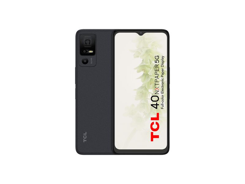 TCL-40-NXTPAPER-5G-168-cm--6.6---Dual-SIM-ibrida-Android-13-USB-tipo-C-6-GB-256-GB-5000-mAh-Nero