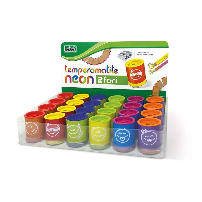 Lebez-81061-temperino-Temperamatite-manuale-Multicolore