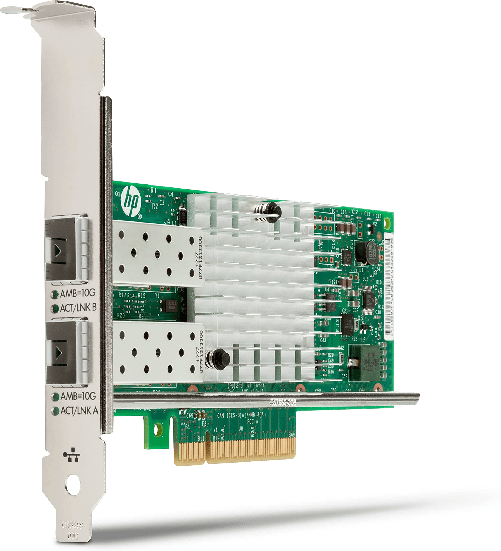 Hp Scheda di Rete HP Intel X550 10GBASE-T Dual Port