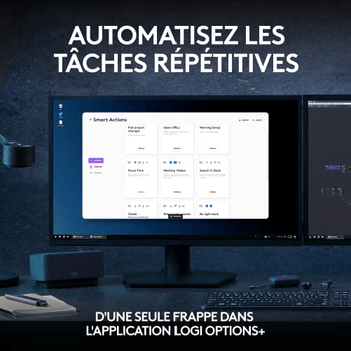 Logitech-MX-Keys-S-Combo---Tastiera-e-Mouse-Grafite-AZERTY