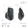 Logitech-MX-Keys-S-Combo---Tastiera-e-Mouse-Grafite-AZERTY