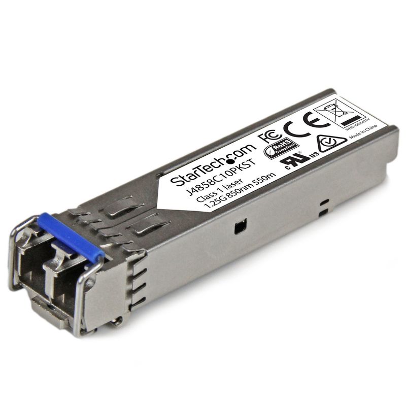 StarTech.com-Modulo-Ricetrasmettitore-Transceiver-SFP-in-fibra---Compatabile-HP-J4858C---MM-LC-con-DDM---550-m---10-unita-