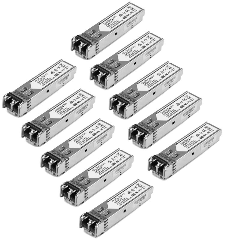 StarTech.com-Modulo-Ricetrasmettitore-Transceiver-SFP-in-fibra---Compatabile-HP-J4858C---MM-LC-con-DDM---550-m---10-unita-