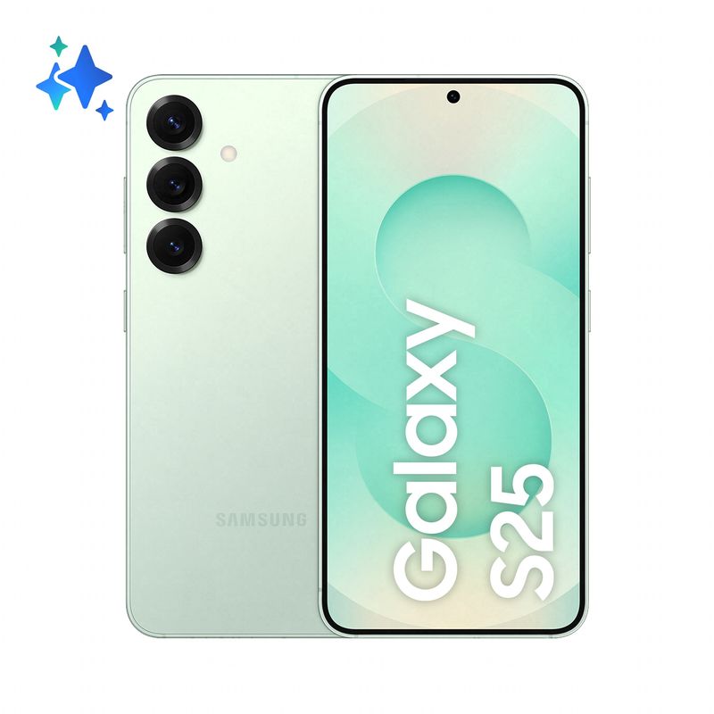 Samsung-Galaxy-S25-Smartphone-AI-Display-6.2---FHD--Dynamic-AMOLED-2X-Fotocamera-50MP-RAM-12GB-256GB-4.000-mAh-Mint