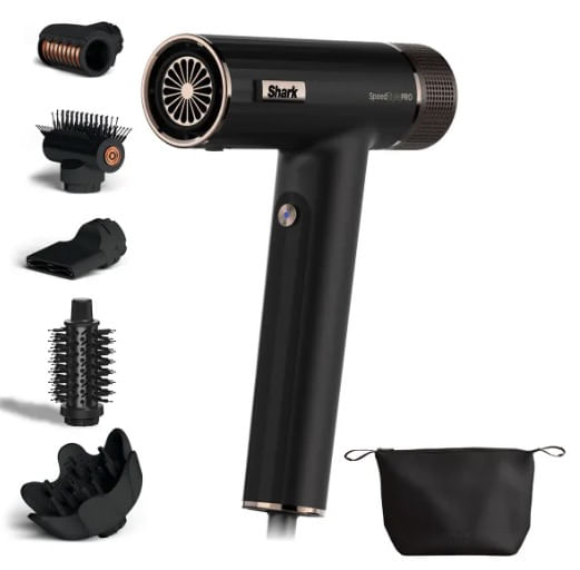 Shark SpeedStyle Pro Asciugacapelli Styler 1750W 5 Accessori Nero