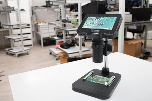 Microscopio-Digitale-Pro-Technaxx-TX-277-con-Ingrandimento-50x-e-Display-IPS-da-4.3-