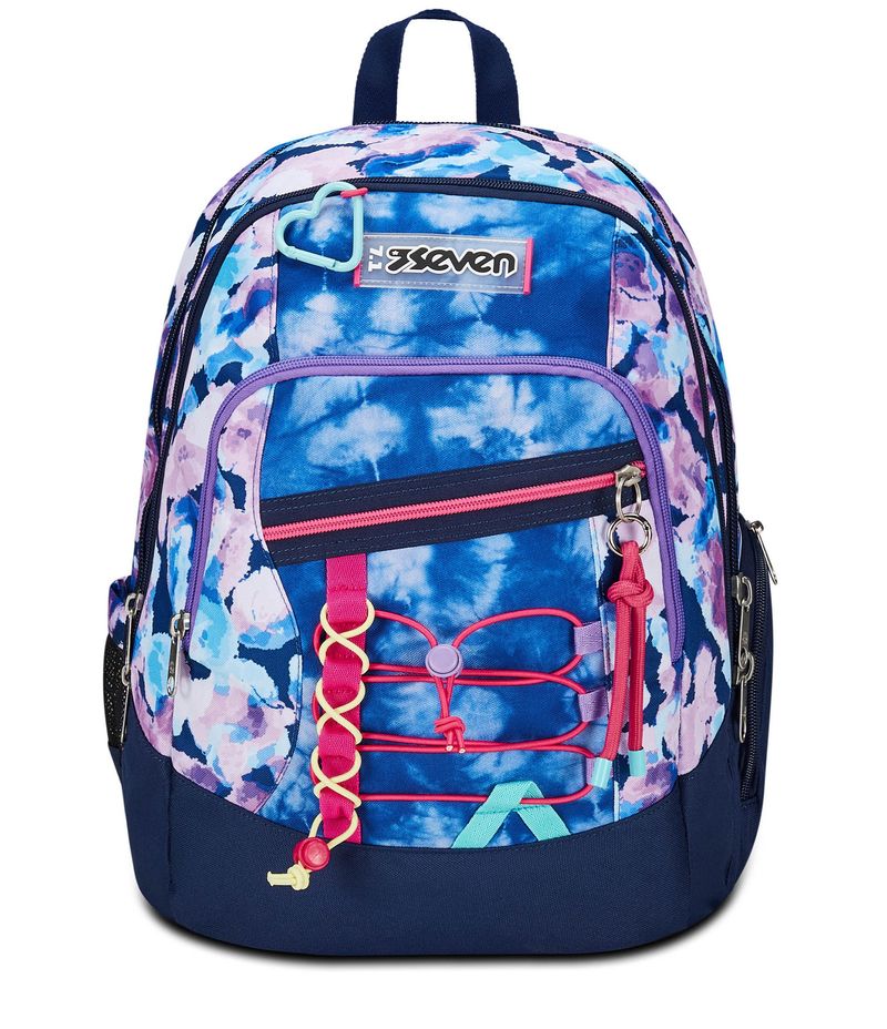 Zaino-Scuola-Seven-Advanced-Viola-Fucsia