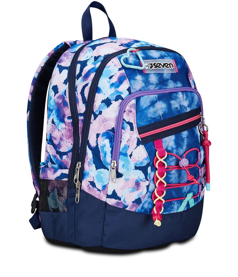 Zaino-Scuola-Seven-Advanced-Viola-Fucsia