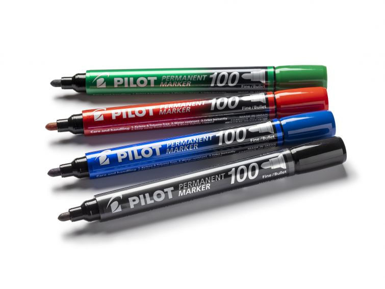 BONUS-PACK-15-5-MARCATORE-PERMANENTE-100-NERO-P.TONDA-4.5MM-PILOT