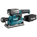 Makita DBO382Z levigatrice portatile Levigatrice a fogli 12000 Giri/min Nero, Turchese 200 W