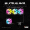 Ventole-PWM-CORSAIR-iCUE-LINK-RX120-RGB-120-mm---Confezione-Tripla