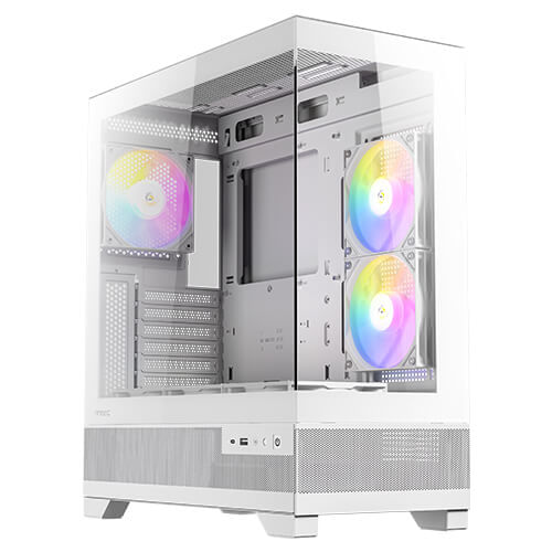 Antec CX700 RGB Elite Mid Tower - Case Gaming Bianco in Vetro Temperato