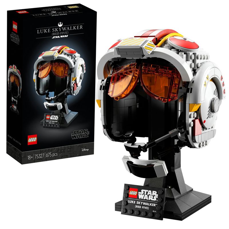 LEGO-Star-Wars-Casco-di-Luke-Skywalker--Red-Five-