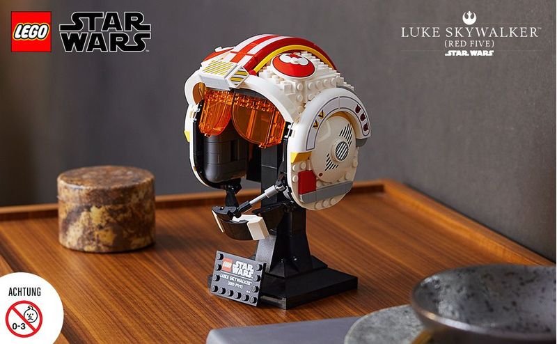 LEGO-Star-Wars-Casco-di-Luke-Skywalker--Red-Five-