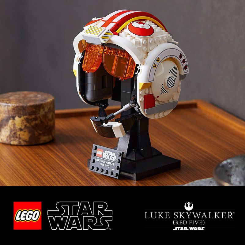 LEGO-Star-Wars-Casco-di-Luke-Skywalker--Red-Five-