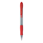 Pilot Super Grip Medium Rosso Penna a sfera retrattile a clip Medio 1 pz