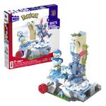 Mattel Mega Pokemon Divertimento sulla Neve per Piplup e Sneasel