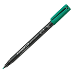 PENNARELLO-LUMOCOLOR-PERMANENT-317-M-1.0MM-VERDE