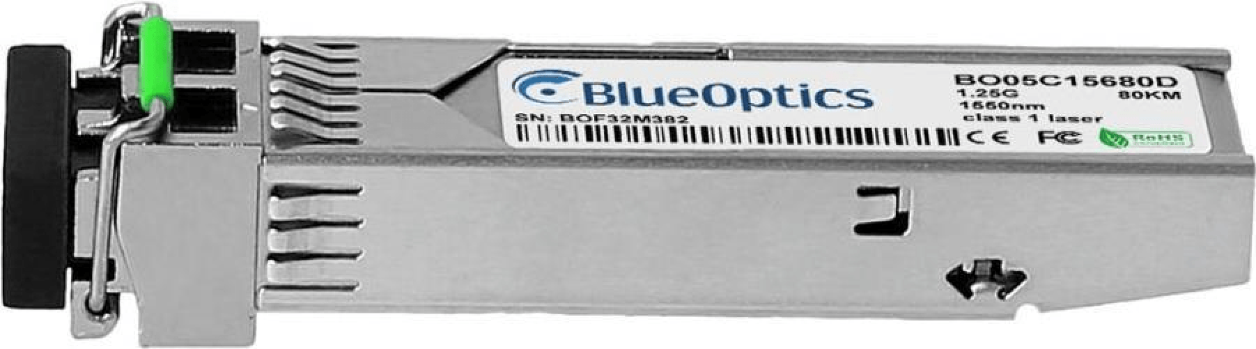 BlueOptics  Kompatibler Sundray OM-SFP-Gigabit-Single-mode-80 BlueOptics BO05C15680D SFP Transceiver, LC