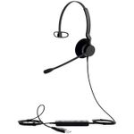 Jabra-Biz-2300-USB-Microsoft-Lync-Mono-Auricolare-Cablato-A-Padiglione-Ufficio-USB-tipo-A-Nero