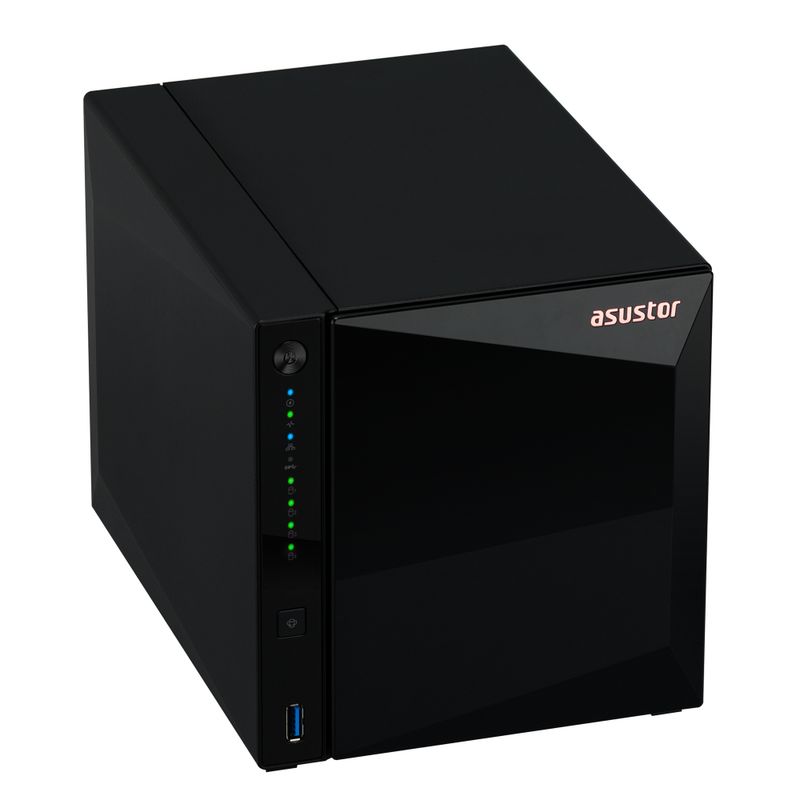Asustor-DRIVESTOR-4-Pro-Gen2-AS3304T-V2-NAS-Realtek-RTD1619B-2-GB-DDR4-ADM-Nero