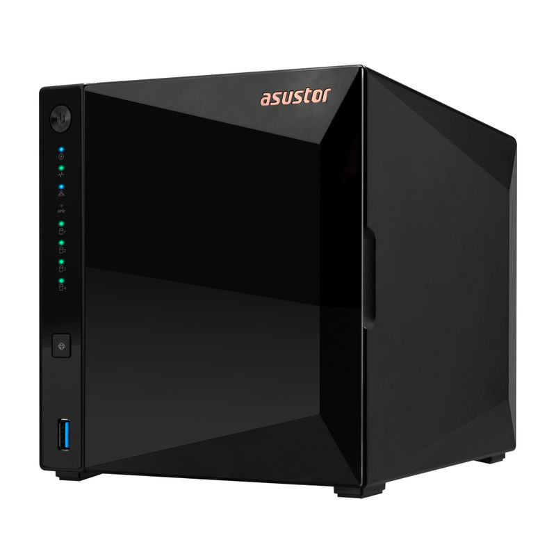 Asustor-DRIVESTOR-4-Pro-Gen2-AS3304T-V2-NAS-Realtek-RTD1619B-2-GB-DDR4-ADM-Nero