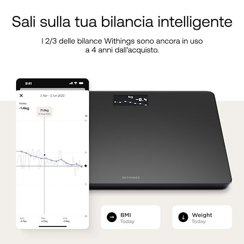 Withings-Body-–-Bilancia-Intelligente-Wi-Fi-per-Monitoraggio-del-Peso