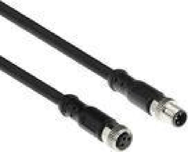 ACT Industrial 5.00 meters Sensor cable M8A 3-pin male to M8A 3-pin female