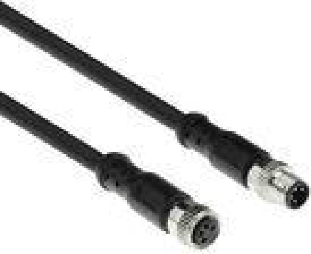 ACT Industrial 5.00 meters Sensor cable M8A 4-pin male to M8A 4-pin female