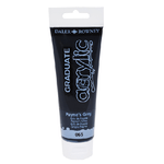 Colore acrilico fine Graduate tubo 120 ml grigio di Payne Daler Rowney