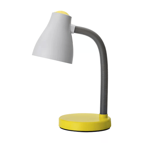 Lampada Da Scrivania In Plastica Moderna Toy Giallo 1 Luce E27