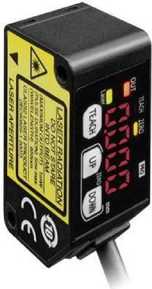 Panasonic  Sensore di distanza laser Panasonic 1 pezzo HG-C1050 24 V/CC Portata max. (in campo aperto