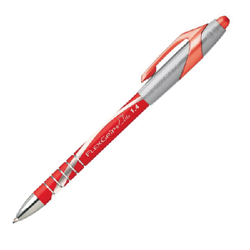 PENNA-SFERA-SCATTO-FLEXGRIP-ELITE-1.4-ROSSO-PAPERMATE