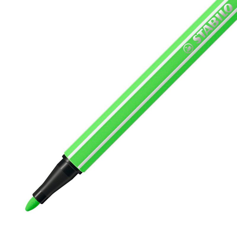 PENNARELLO-STABILO-PEN-68-033-VERDE-FLUO