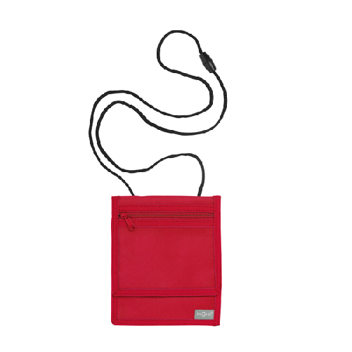 Portadocumenti-da-collo-XL-Rosso-Basic